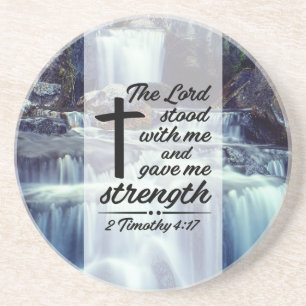 2 Timothy 4:17 Herren gav mig styrka Bibel Underlägg