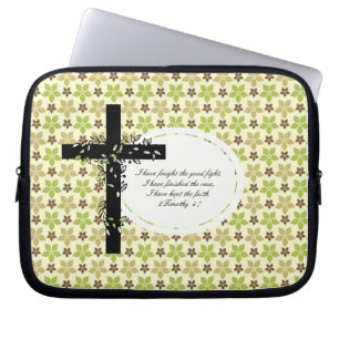2 Timothy 4:7 Bärbar dator eller Netbook Carrier-S Laptop Sleeve