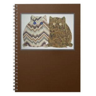 2 Tjockar Katter #1 Anteckningsbok