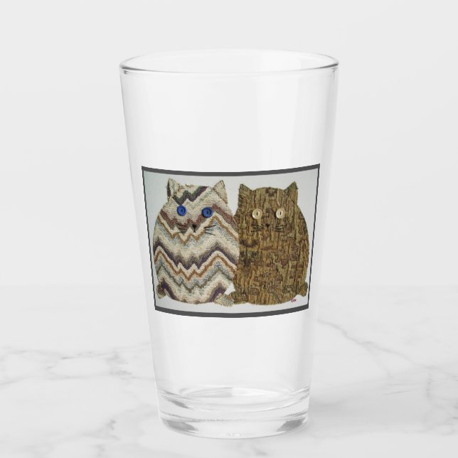 2 Tjockar Katter #1 Glaskopp (Framsida)