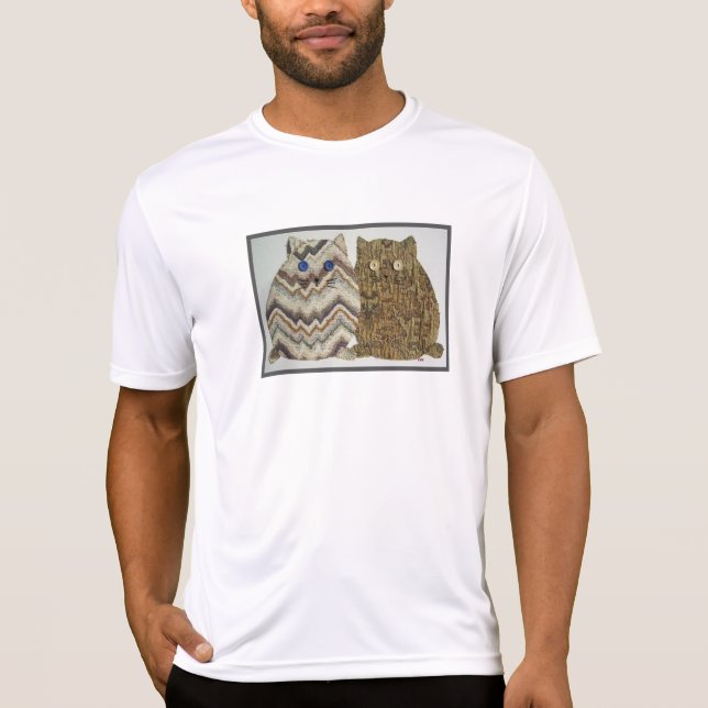 2 Tjockar Katter #1 T Shirt (Framsida)