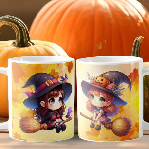 2 Tjuvlig spjäll med bommar, Halloween Kaffemugg