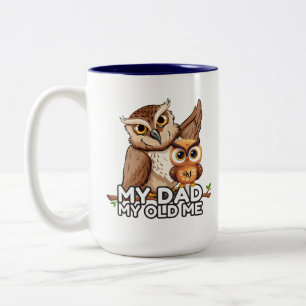 2-ton Mugg 15oz : Mitt Pappa mitt gamla mig (flott