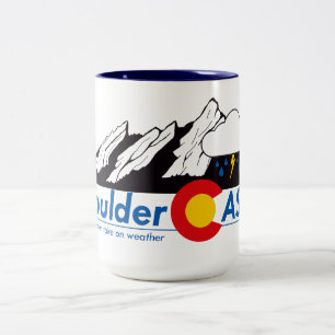 2-Tona kaffemuggen 15 uns Två-Tonad Mugg