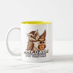 2-tona Mugg 11oz : Min gamla mig i Pappa (gult)