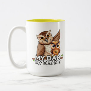 2-tona Mugg 15oz : Mitt gamla Pappa (gult)
