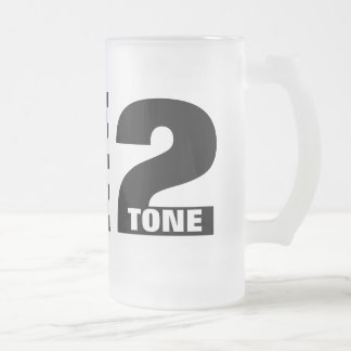 2 tona muggen frostat ölglas