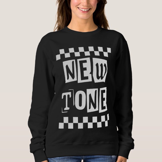2 Tone Ska New Tone T Shirt (Framsida)