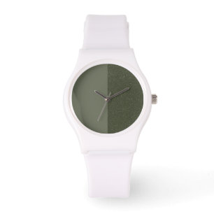 2-tonsbevakning av Grönten Moss - Anpassade Gift Armbandsur