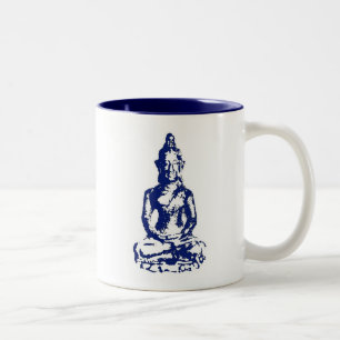 2-tonsblå 11oz Mugg
