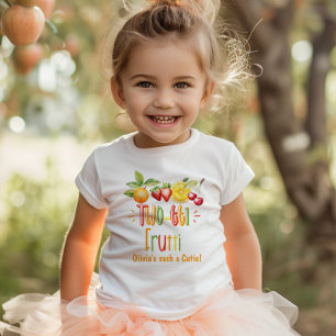 2-tti frutti flicka 2 år party t shirt