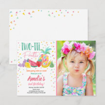 2-tti Frutti Tutti Fruktig Birthday Fruit Sommar