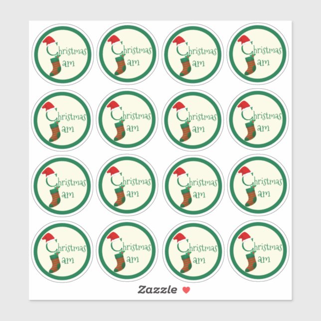 2-tums Roligt: etiketter för Sylt-kanalen vid Burk (Ark)