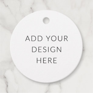 2-tums rund utskrift av Märkre Gåvor Etiketter