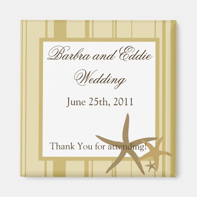 2-tums x2-favoritfack för Magnet Sandy Beach (Framsidan)