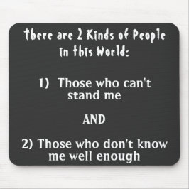 2 Typ av människor i världen Musmatta