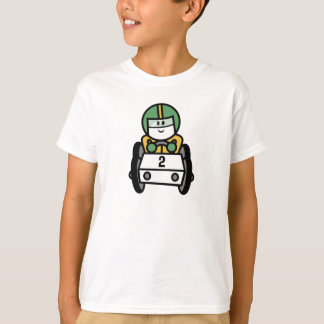 2 ungeT-tröja för tävlings- bil Tee Shirt