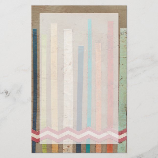 2-Upp Papprare staket II Brevpapper (Framsida)