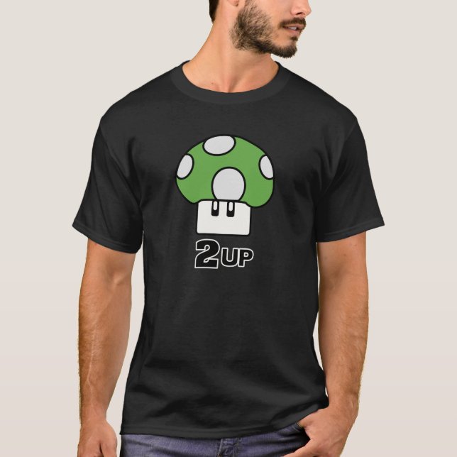 2 Upp-svamp T-shirt (Framsida)