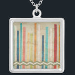 2-uppbyggda Pappra staket IV Silverpläterat Halsband<br><div class="desc">Hemdepartement</div>