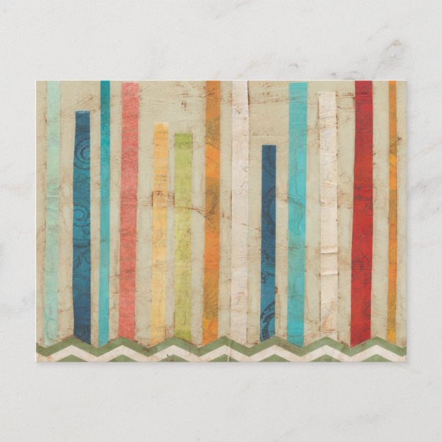 2-uppbyggda Pappra staket IV Vykort (Framsida)