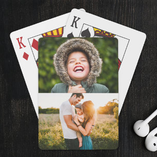 2 Uppspelningskort för fotomall Casinokort