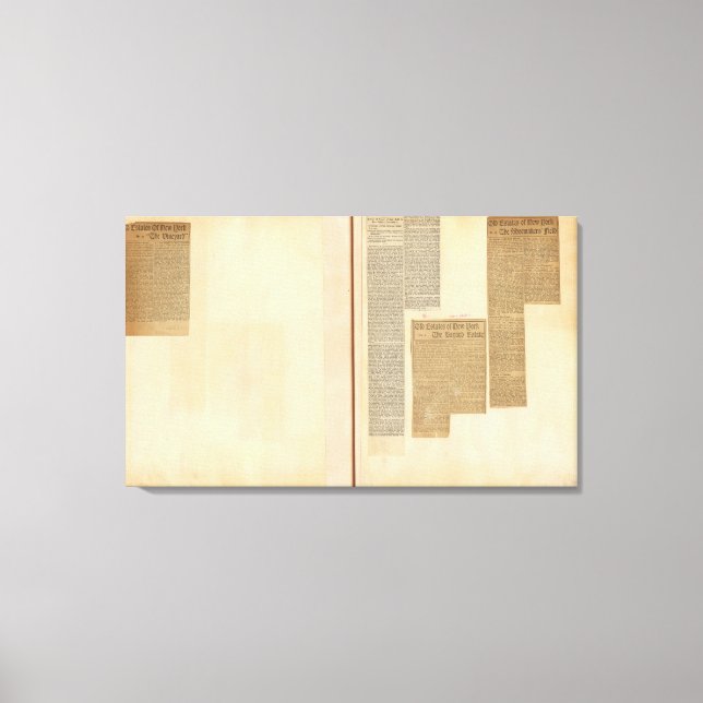 2 Urklipp Canvastryck (Framsida)