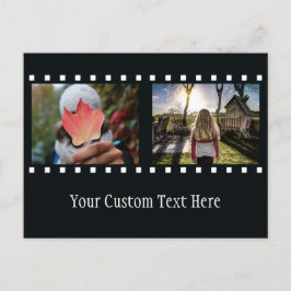 2-vykort för PHOTOS & TEXT "filmremsa" Vykort