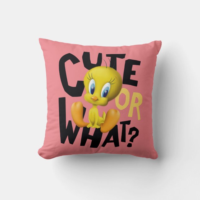 2 WEETY™-Cute eller vad? Kudde (Framsida)