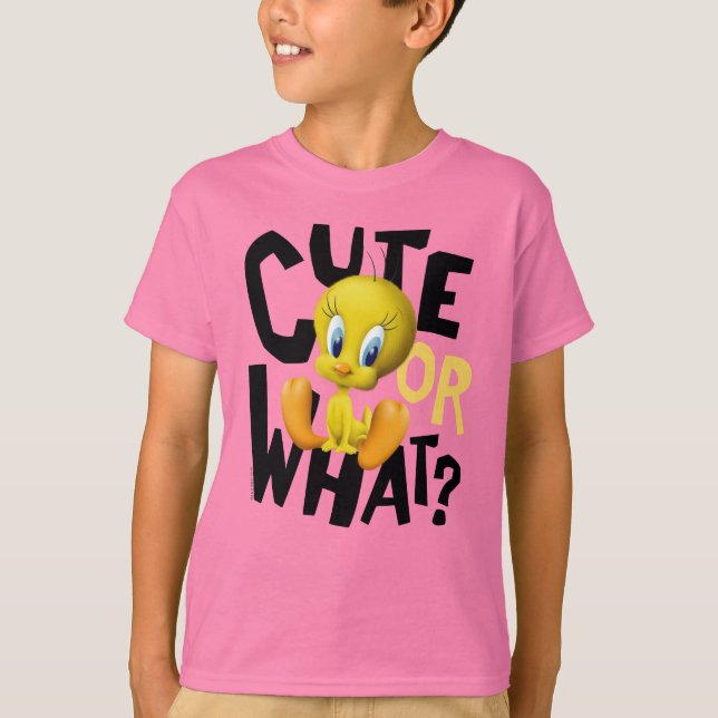 2 WEETY™-Cute eller vad? T-shirt (Framsida)