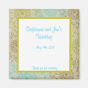 2"x2" Annonseringsmagnet Blomsterknopp Magnet