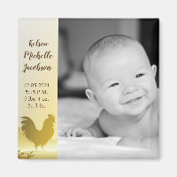 2"x2" Birkeljud Magnet Sunny Morgon Farm