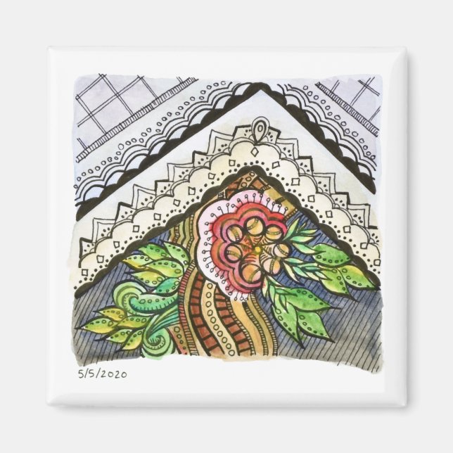 2 x 2 Magnet - 5-5-2020 (Framsidan)