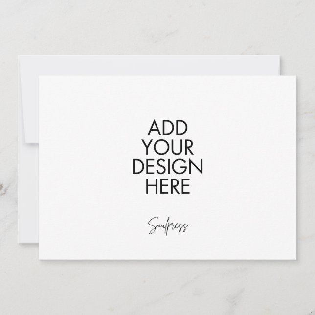 2 x 5-tums liggande Anpassningsbar Anteckningskort (Framsida)