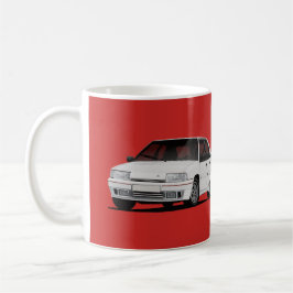 2 x vit Citroën BX GTi Kaffemugg
