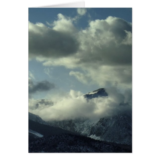 2. Yosemite Himmel Hälsningskort (Framsidan)