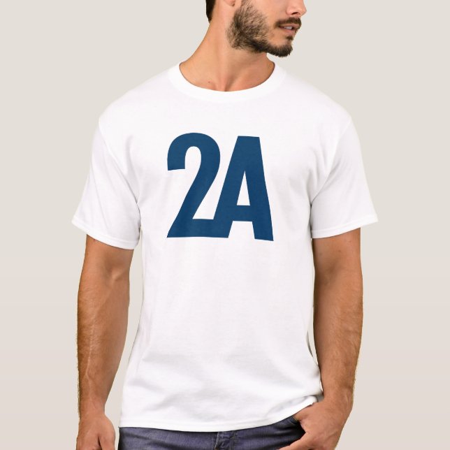 2A - 2nd rättelse - blått T-shirt (Framsida)