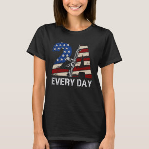 2A AR15 Rifle 2:a ändring Patriotic Gun Owner T Shirt