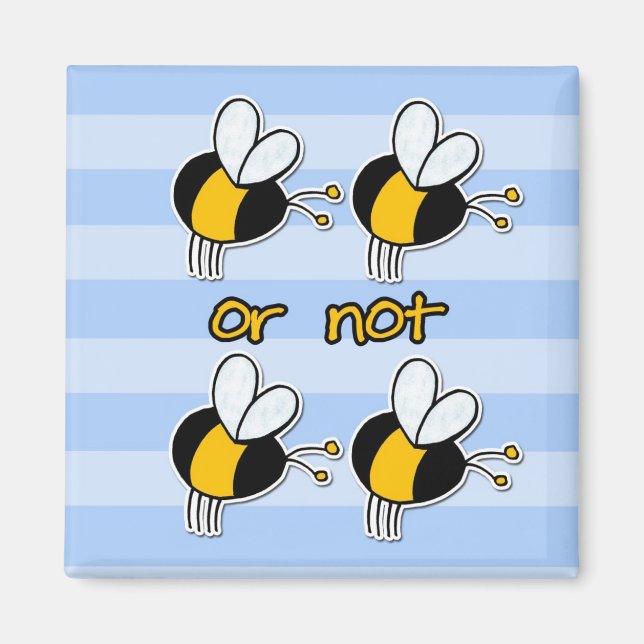 2b eller inte 2b magnet (Framsidan)