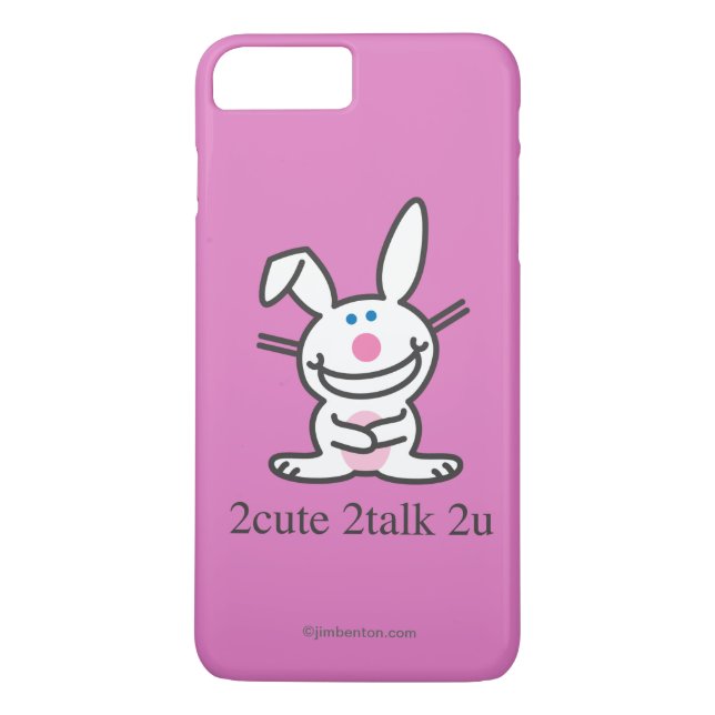 2cute 2talk 2u Case-Mate iPhone skal (Baksida)