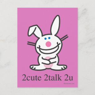 2cute 2talk 2u vykort