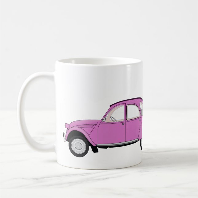 2CV - anka - förklaringen Kaffemugg (Vänster)