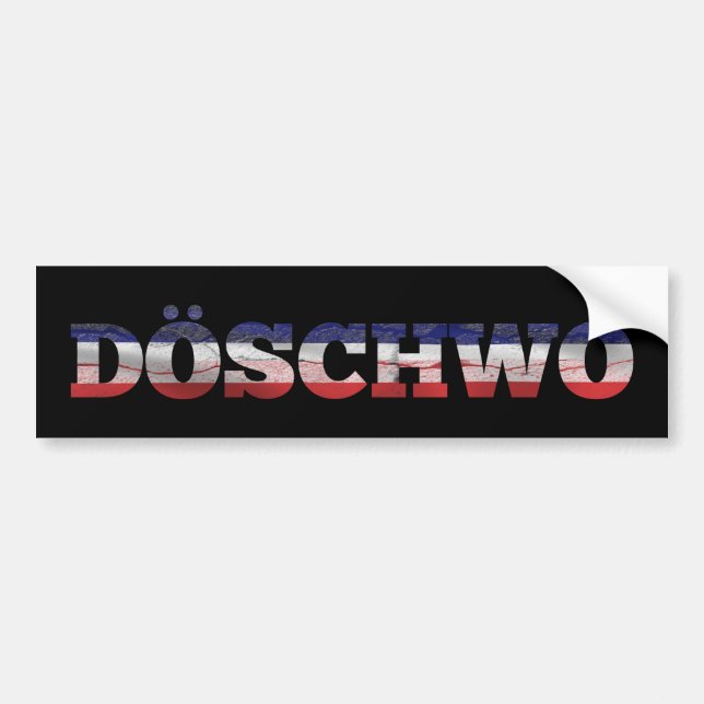 2CV Deux Chevaux Oldtimer Döschwo Fransk Flagga Bildekal (Framsidan)