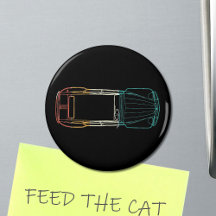 2cv Deux Chevaux Rainbow Blueprint