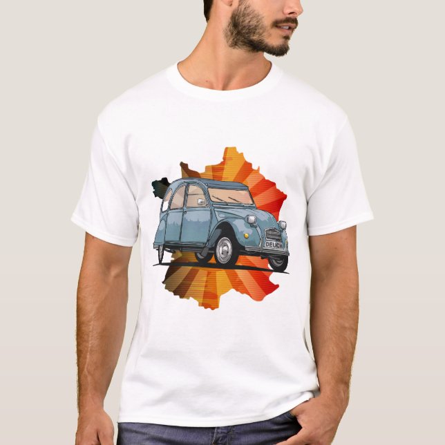 2CV Hotsun T Shirt (Framsida)