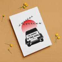2CV Oldtimer Sunset - Resan är målet