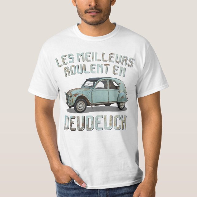 2CV Rouille T Shirt (Framsida)