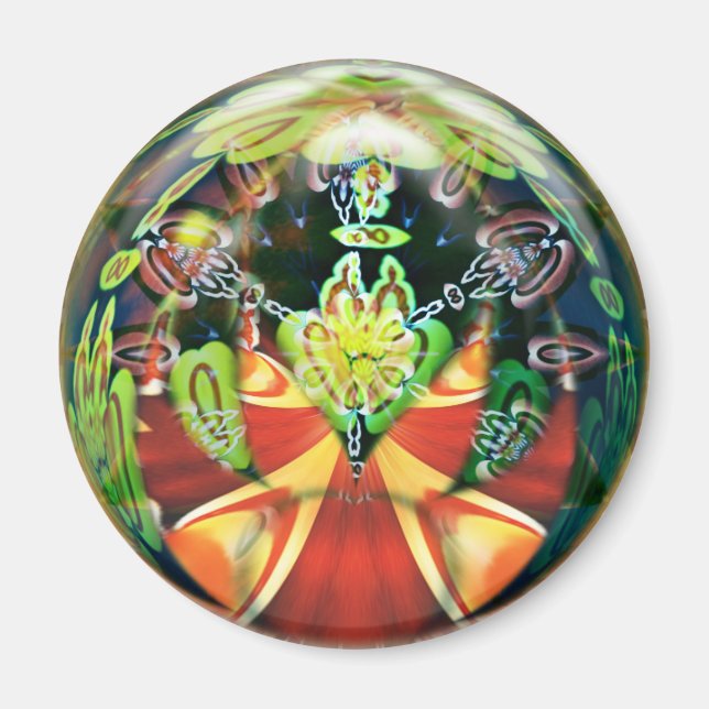 2d3D Psychedelic Magnet (Framsidan)