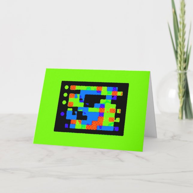 2D Födelsedagkort Kort (Framsida)