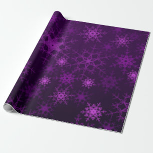 2d illustration. Abstrakt snöflingor. Heliga Chris Presentpapper